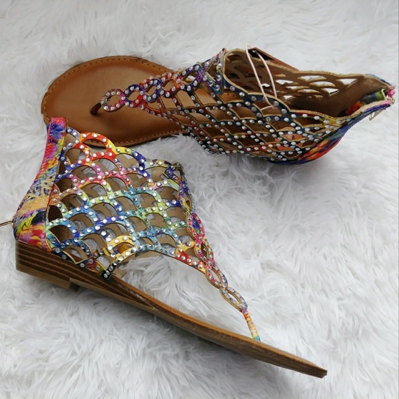 Zigi Soho Shoes - 🏷️ Zigi Soho Melaa caged flat thong sandals